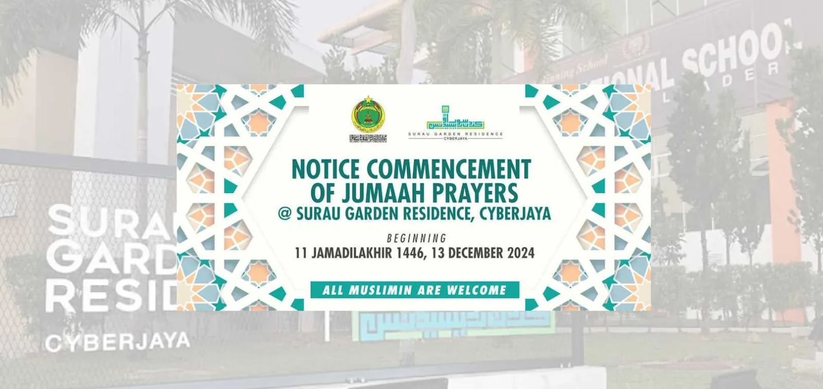 Friday Prayer @ Surau Garden Residence